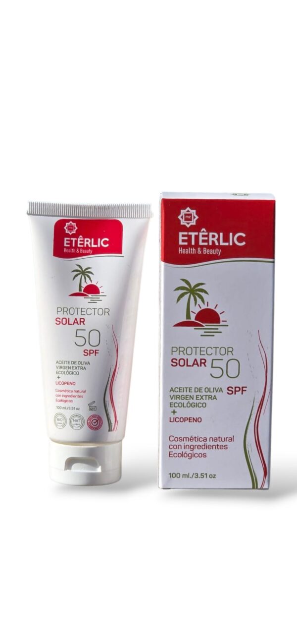 Pack Solar Natural ETÊRLIC – SPF 50 + Regalos Cosmética Ecológica - Imagen 5